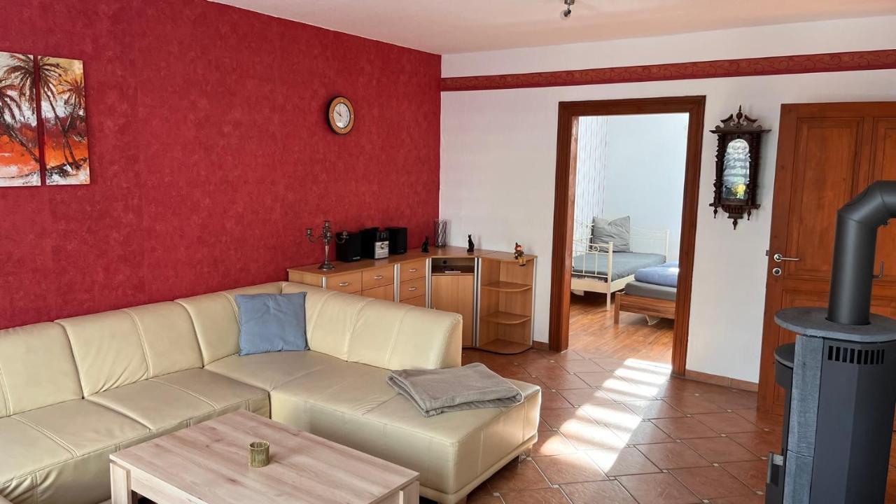 Ferienwohnung Am Bodetal Mit Wallbox Fuer E-Auto ターレ エクステリア 写真
