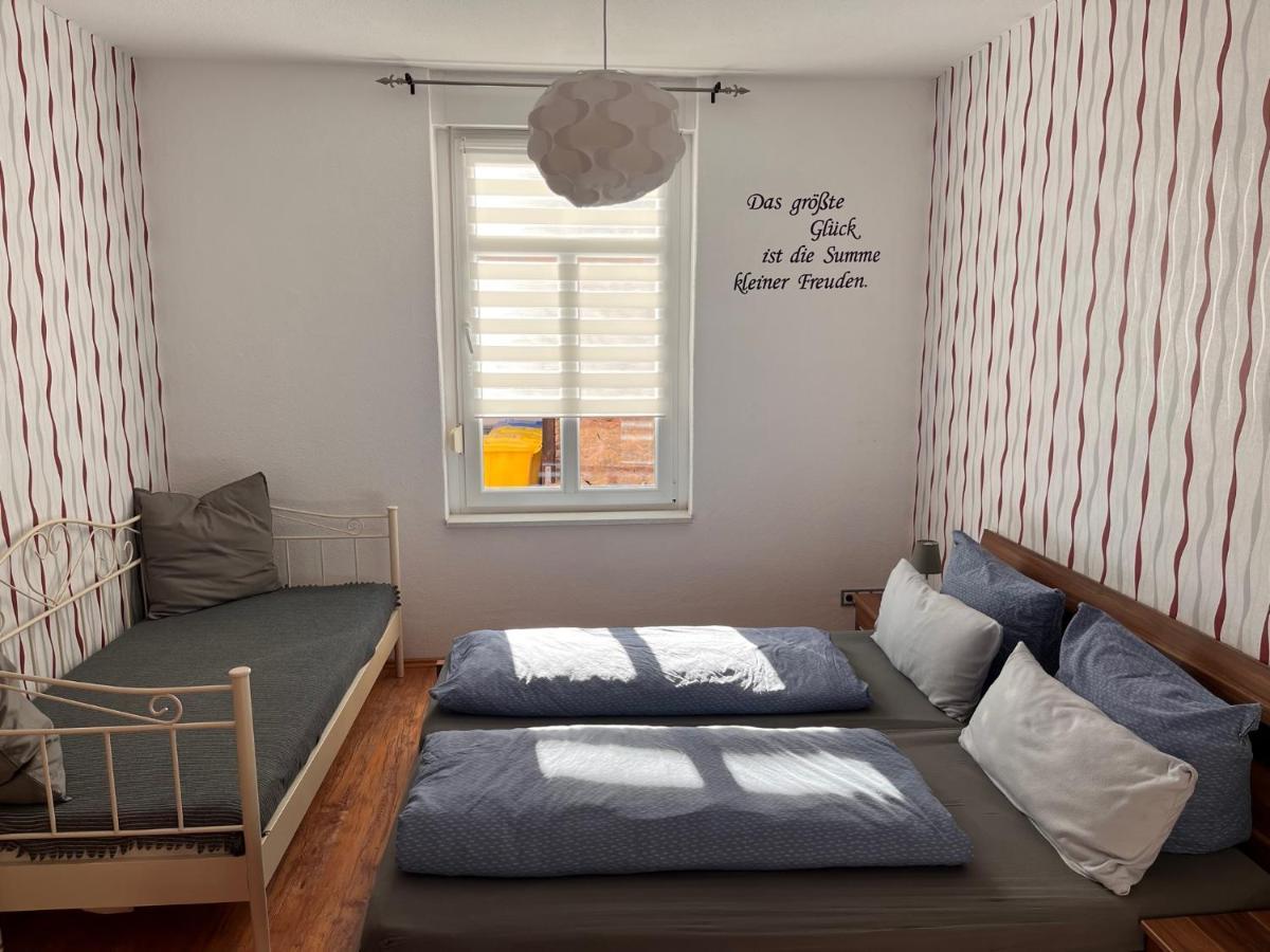 Ferienwohnung Am Bodetal Mit Wallbox Fuer E-Auto ターレ エクステリア 写真