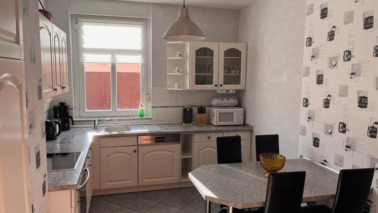 Ferienwohnung Am Bodetal Mit Wallbox Fuer E-Auto ターレ エクステリア 写真