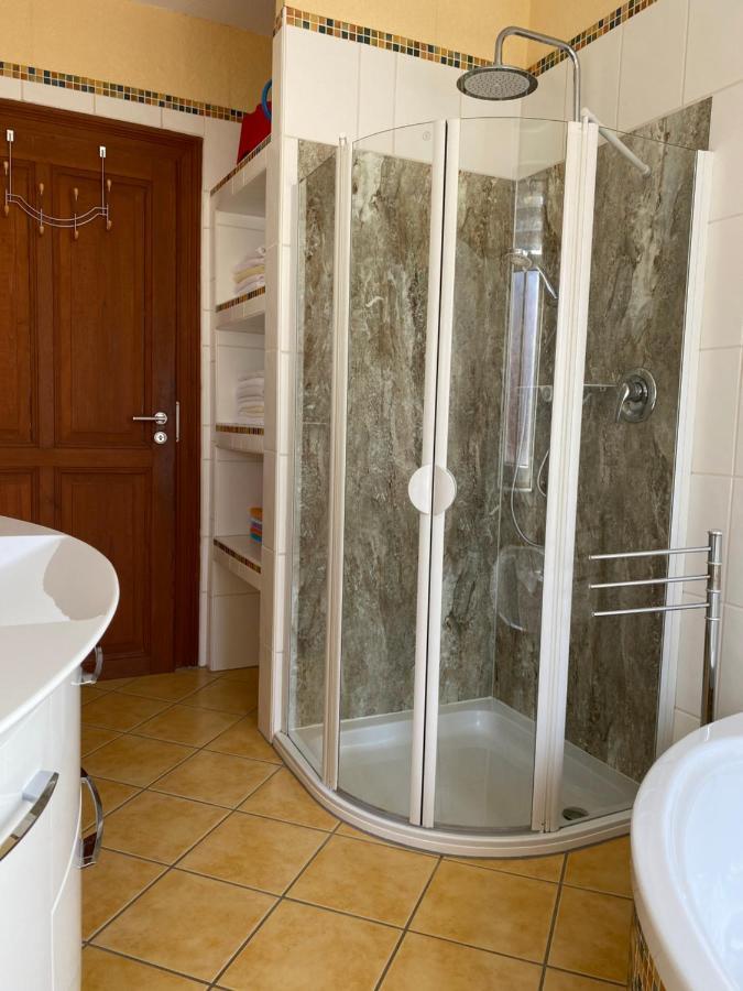 Ferienwohnung Am Bodetal Mit Wallbox Fuer E-Auto ターレ エクステリア 写真