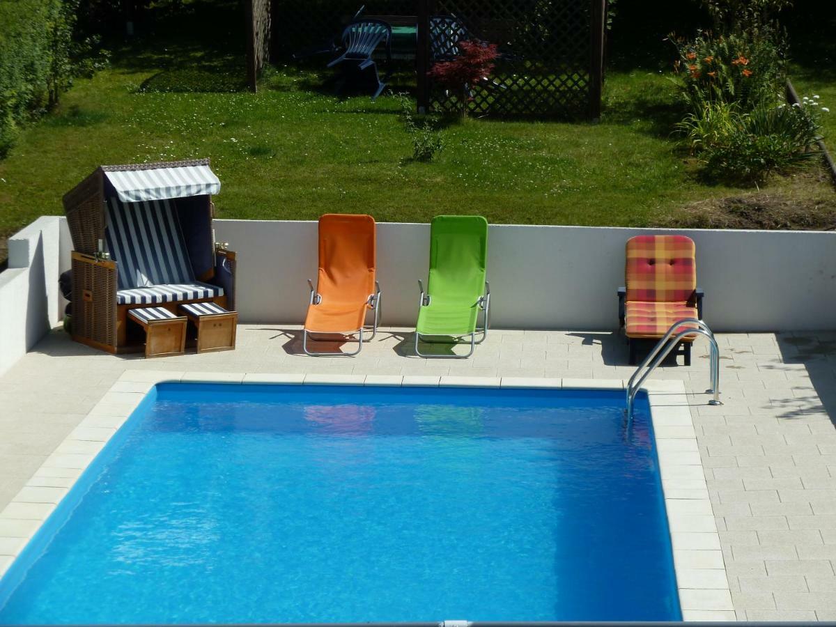 Ferienwohnung Am Bodetal Mit Wallbox Fuer E-Auto ターレ エクステリア 写真